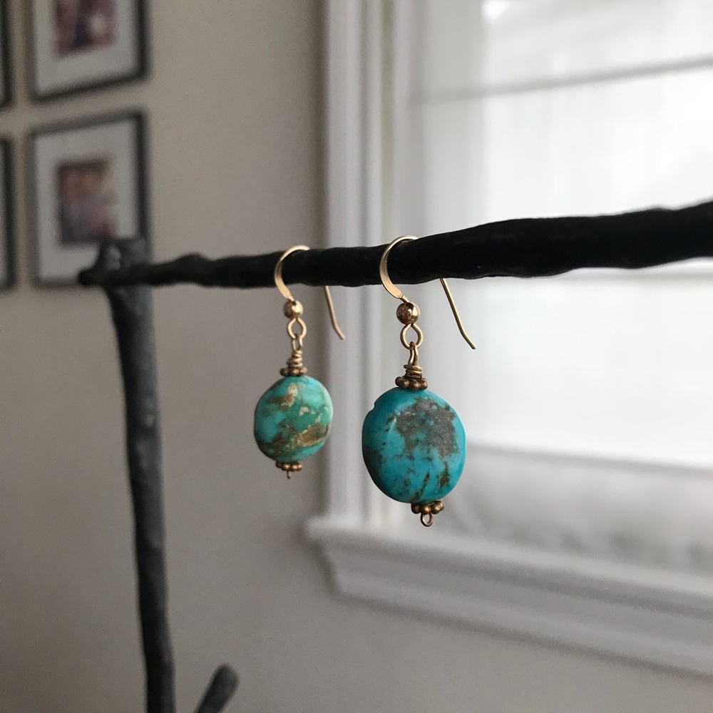 Turquoise Drop Earrings